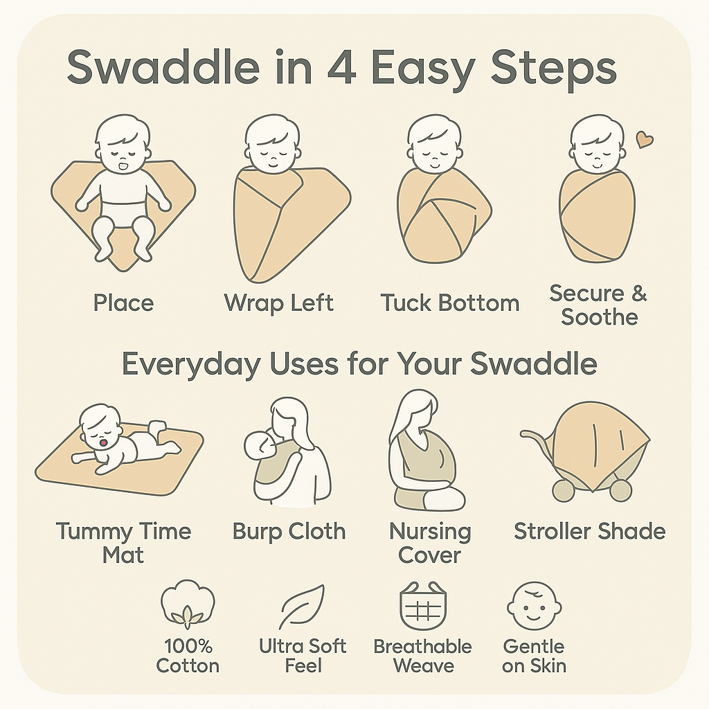 swaddle muslin blanket