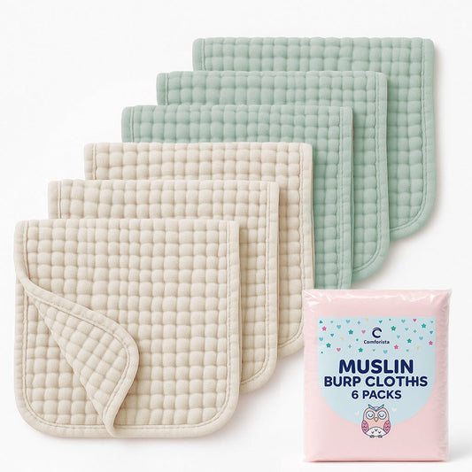 muslin burp cloths organic