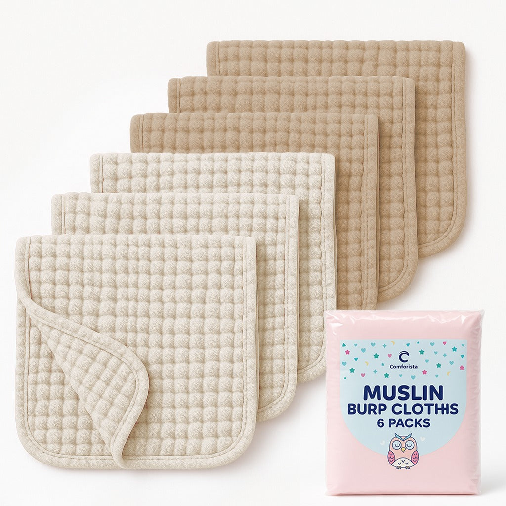 burp cloths muslin