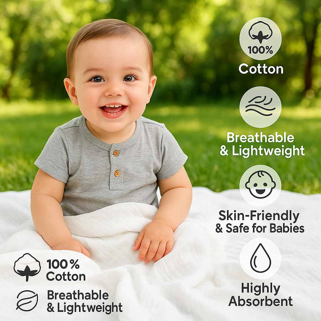 muslin for swaddling blankets