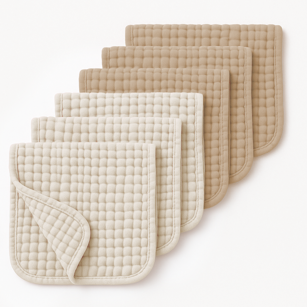 muslin burping cloths