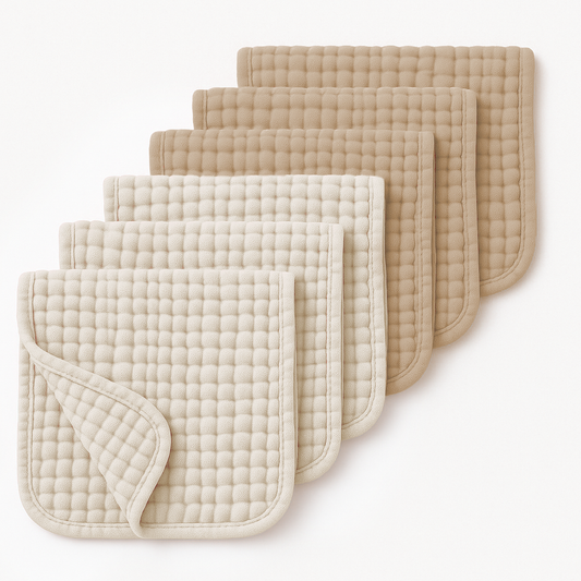 muslin burping cloths