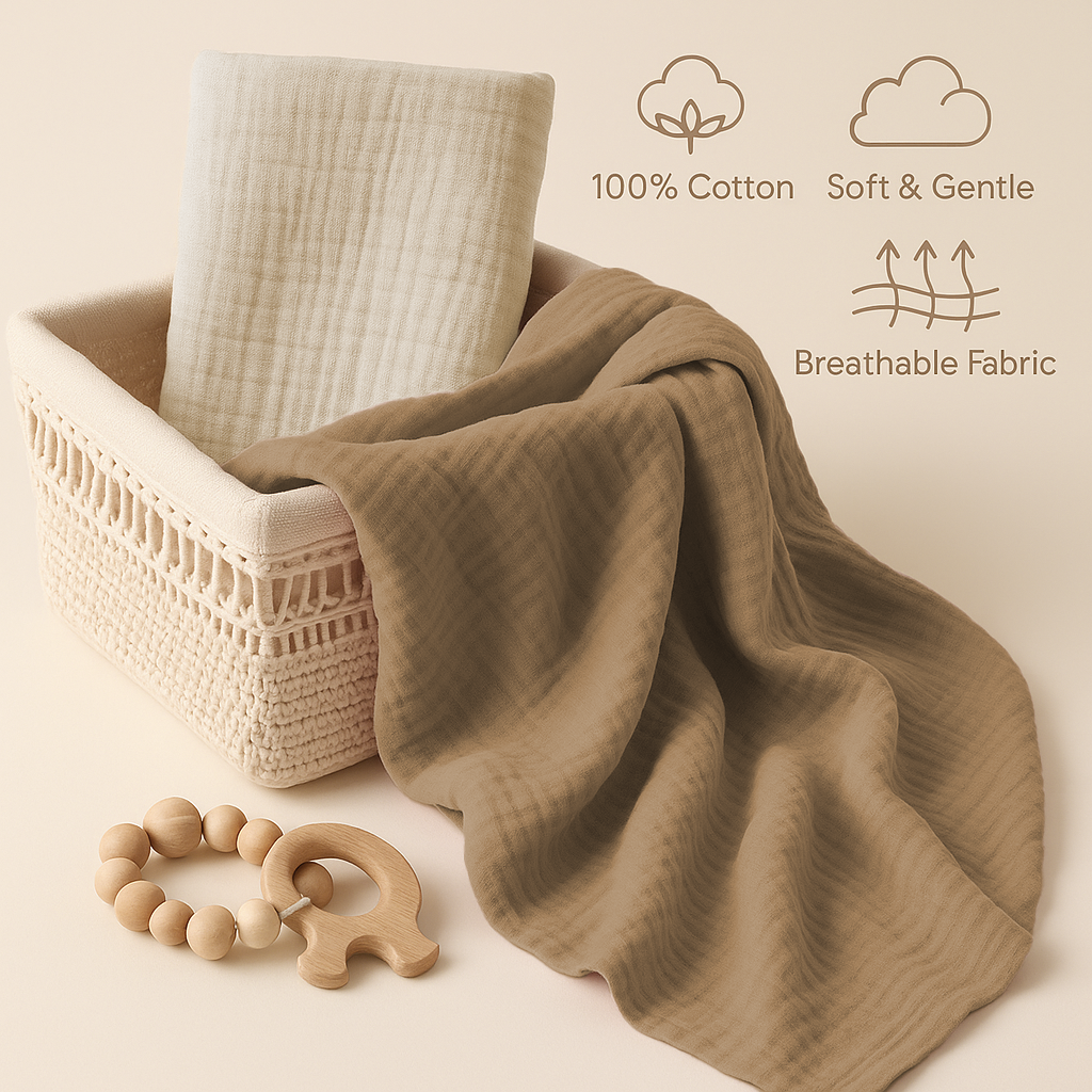 muslin swaddle blanket