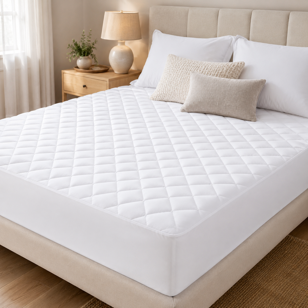 Comforista Quilted Mattress Protector (Non-Waterproof)