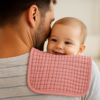 Muslin Burp Cloths 6 Pack, Large Size 20"x10" Muslin Washcloths, 6 Layer Super Absorbent, Soft & Gentle Baby, Burp Cloths Baby Boy & Girl, Machine Washable, Baby Essentials for kids