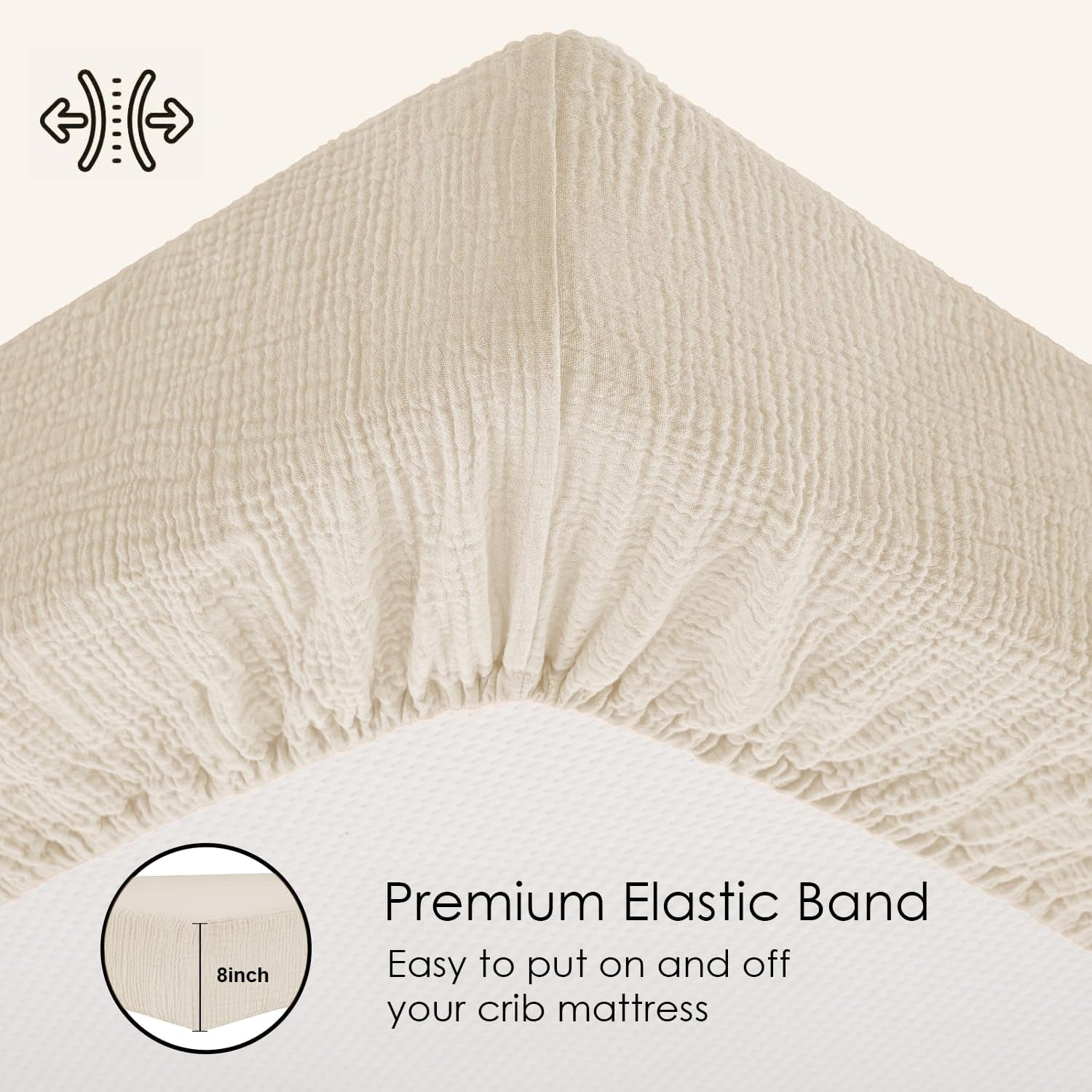soft crib sheet

