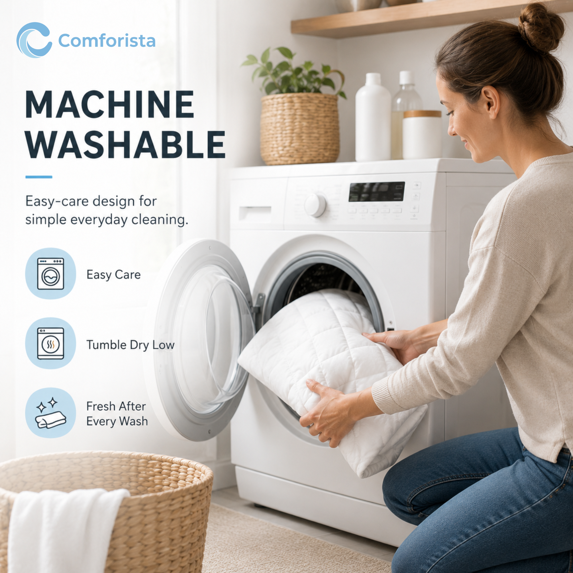 Comforista Waterproof Quilted Mattress Protector