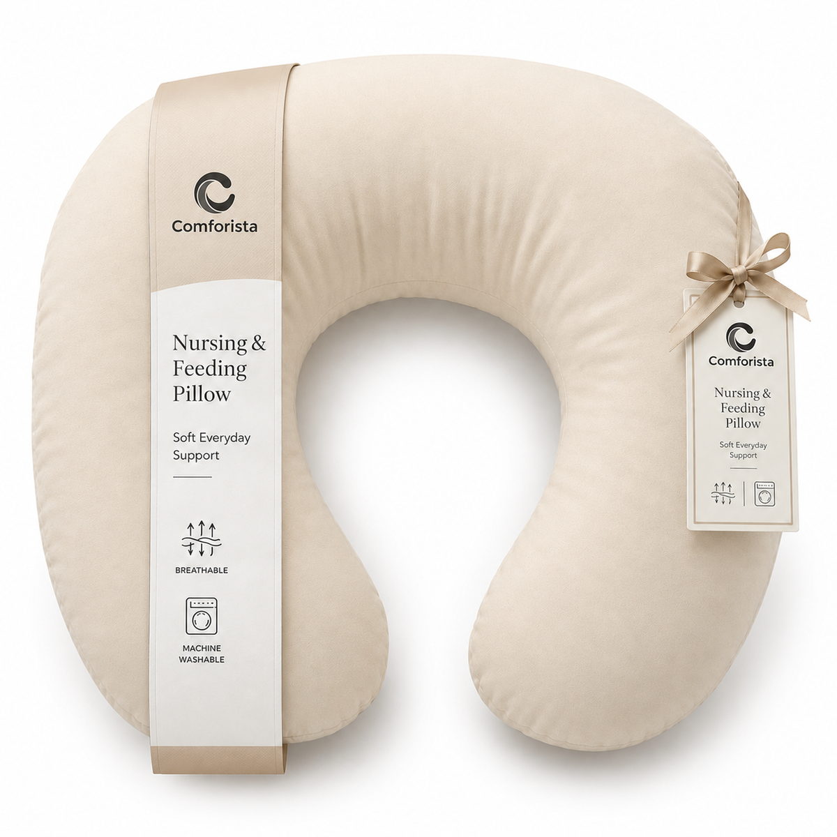 Comforista C-Shape Pregnancy & Nursing Pillow