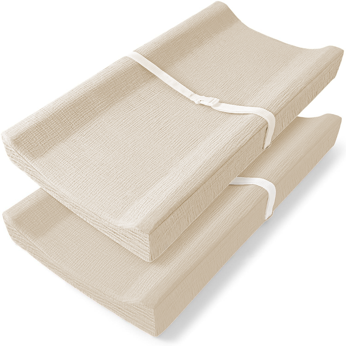 Comforista Muslin Changing Pad Covers Set of 2