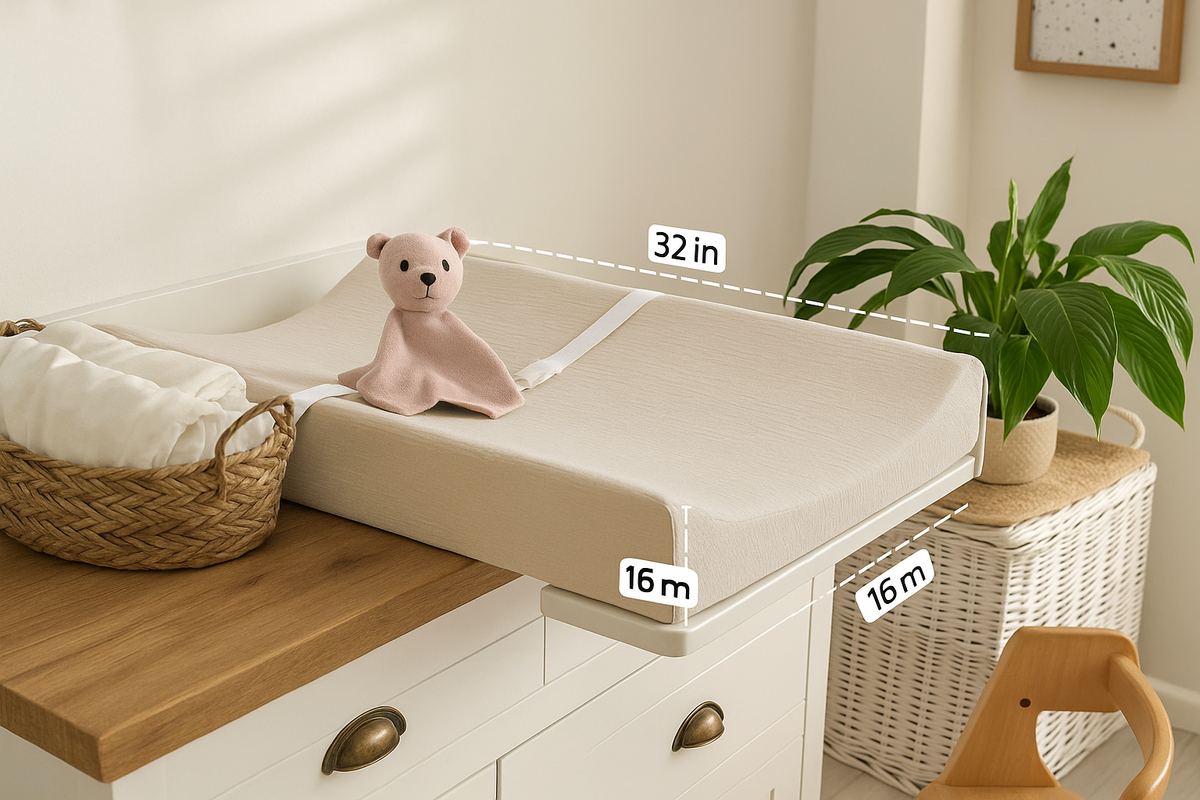 Comforista Muslin Changing Pad Cover