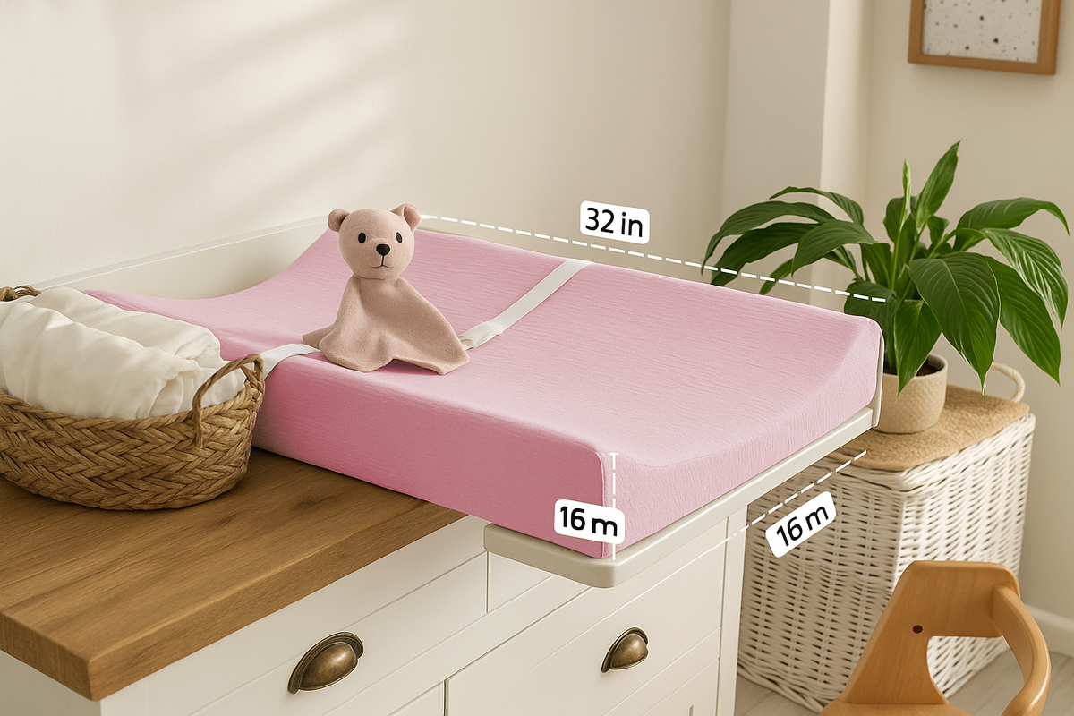 Comforista Muslin Changing Pad Cover