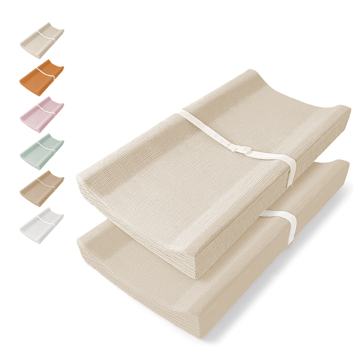 Comforista Muslin Changing Pad Cover