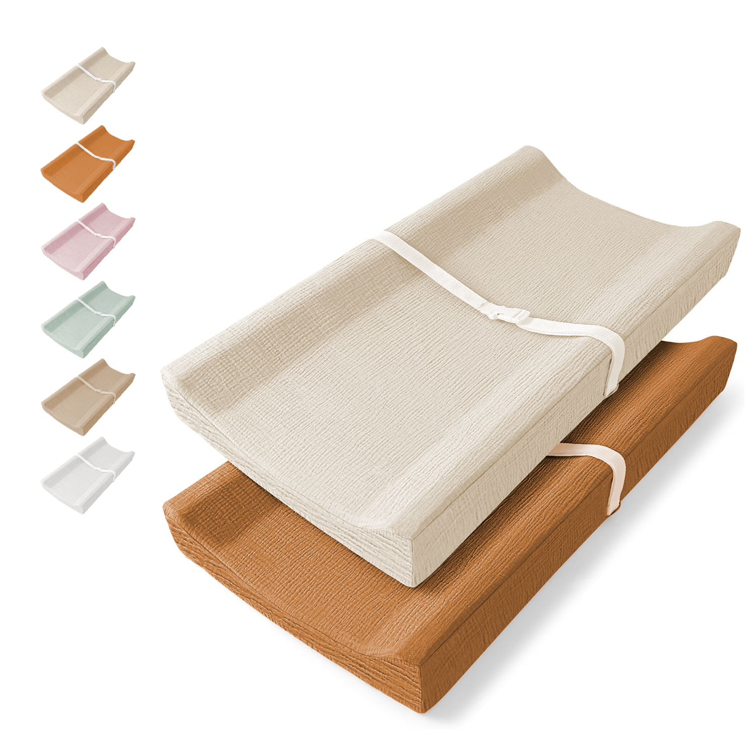 Comforista Muslin Changing Pad Cover