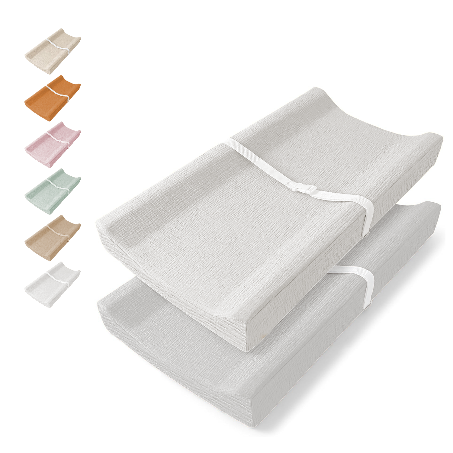 Comforista Muslin Changing Pad Cover