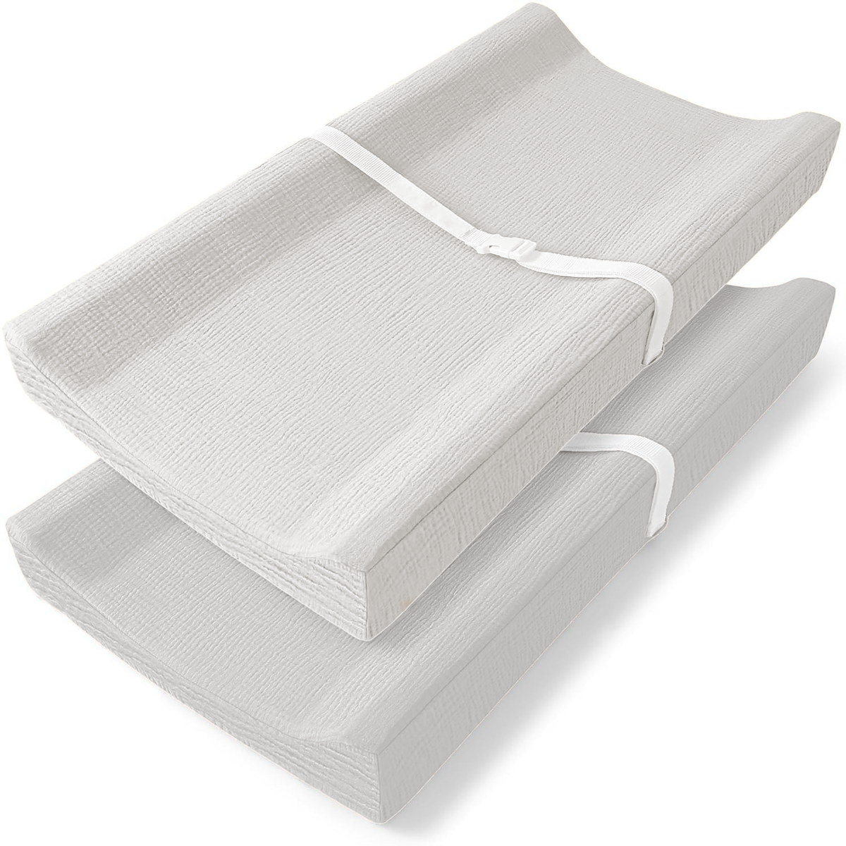 Comforista Muslin Changing Pad Covers Set of 2