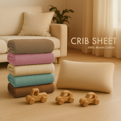 cotton crib sheet (agar material cotton hai)