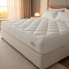 Comforista Luxury Mattress Topper – Plush Quilted, Queen Size